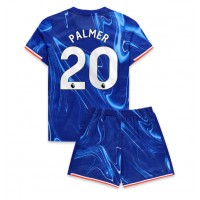 Dětský fotbalový dres Chelsea Cole Palmer #20 2024-25 Domácí Krátký Rukáv (+ trenýrky)